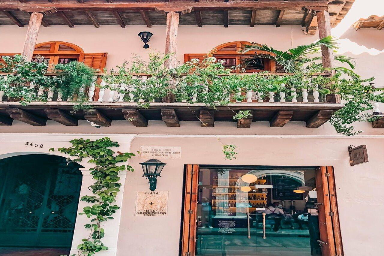Hotel Boutique Casa Del Arzobispado Cartagena Eksteriør billede