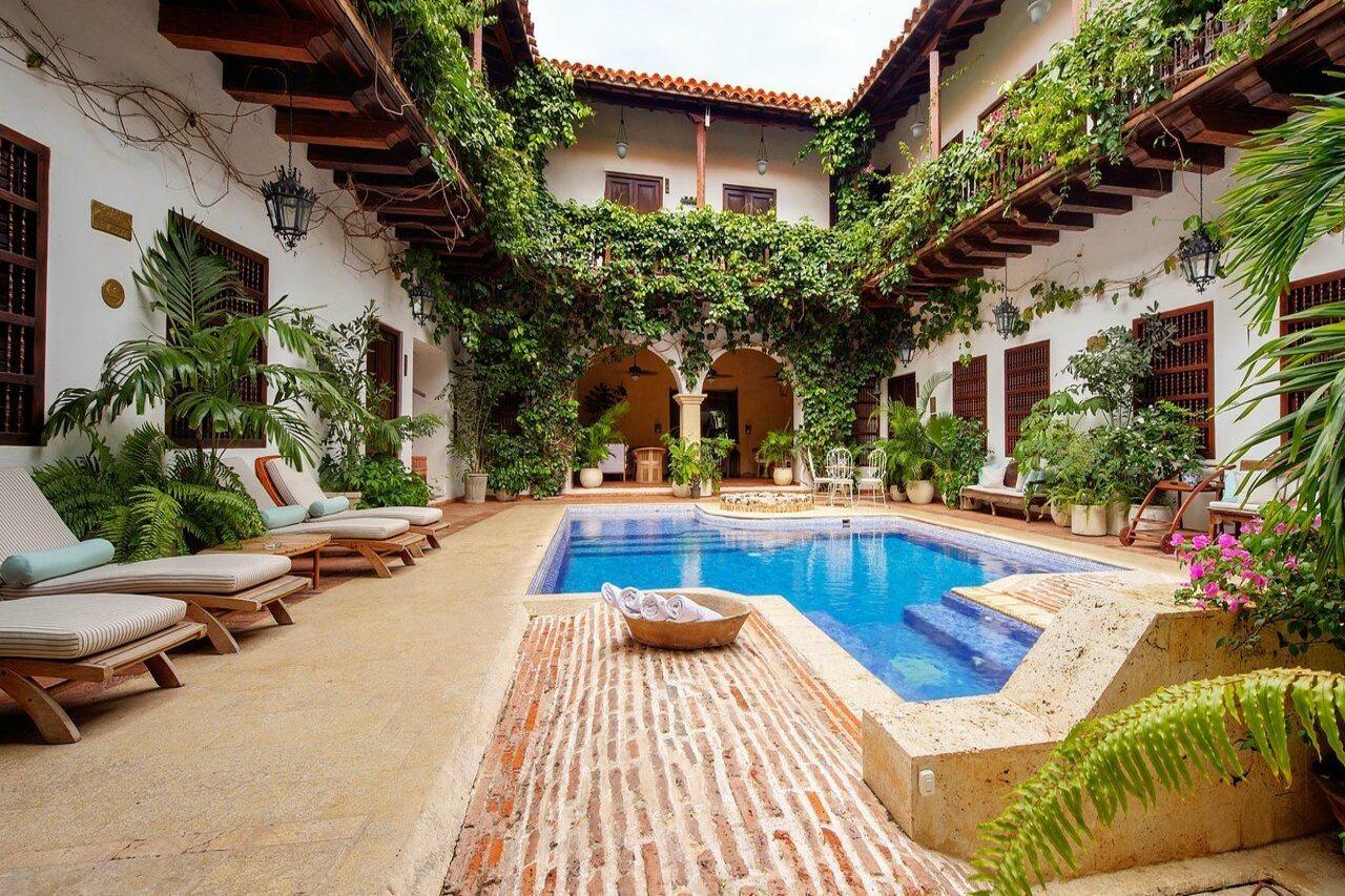 Hotel Boutique Casa Del Arzobispado Cartagena Eksteriør billede