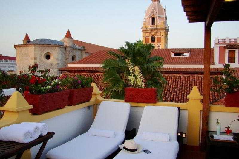 Hotel Boutique Casa Del Arzobispado Cartagena Eksteriør billede