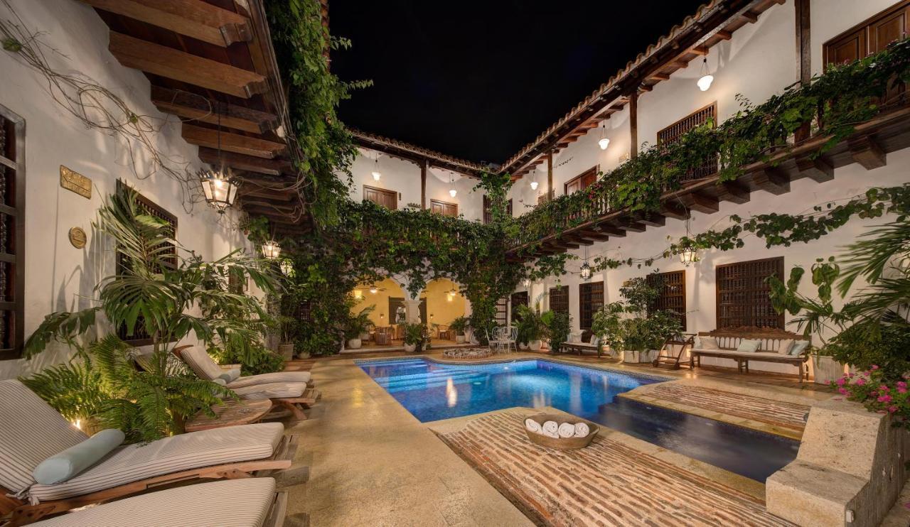 Hotel Boutique Casa Del Arzobispado Cartagena Eksteriør billede