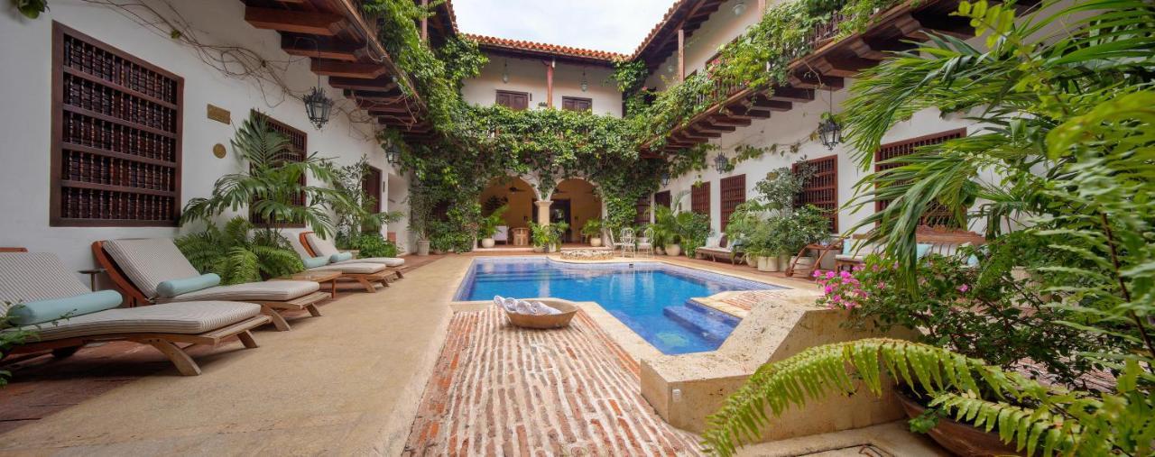 Hotel Boutique Casa Del Arzobispado Cartagena Eksteriør billede