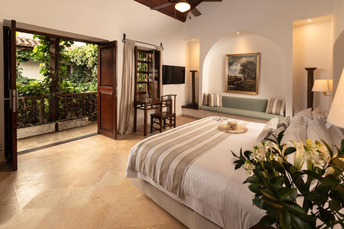 Hotel Boutique Casa Del Arzobispado Cartagena Eksteriør billede