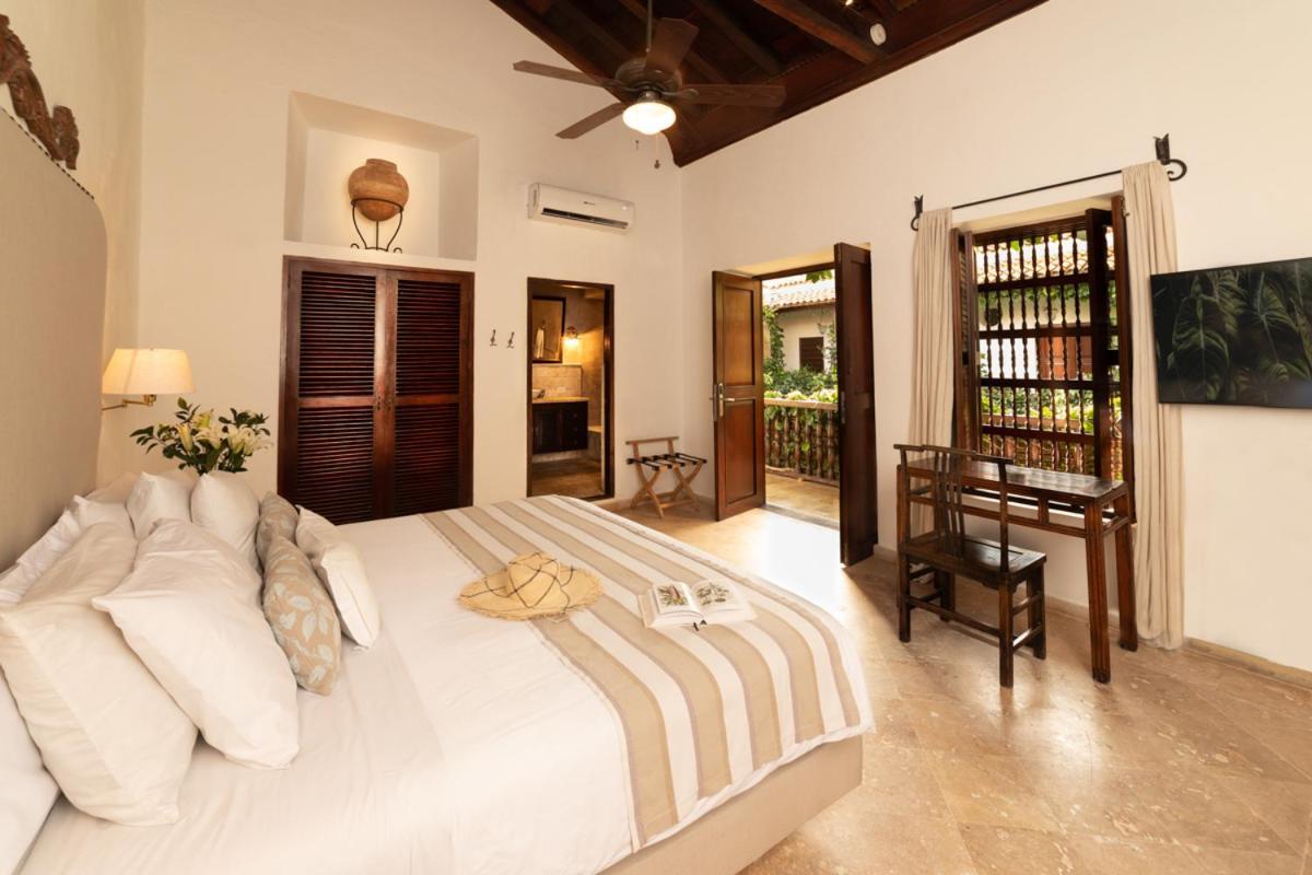 Hotel Boutique Casa Del Arzobispado Cartagena Eksteriør billede
