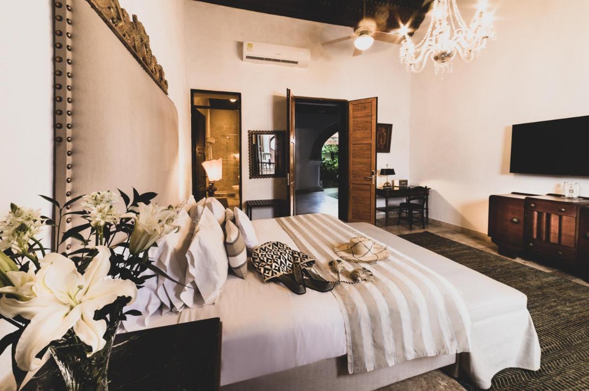 Hotel Boutique Casa Del Arzobispado Cartagena Eksteriør billede